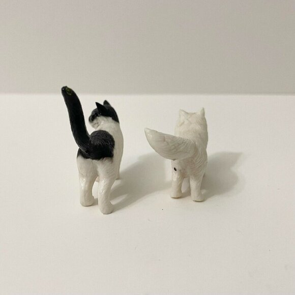 Vintage Cats and Dog Pencil Toppers Kittens Rubber Mini Animal Figures - Picture 6 of 16